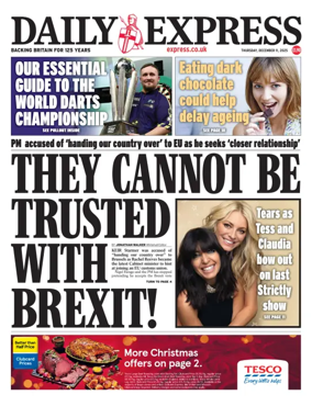 Cover of Daily Express