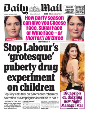 Cover of Daily Mail