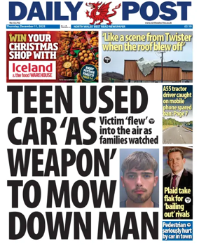 Cover of Daily Post (North Wales)