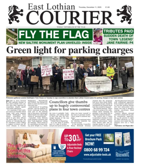 Cover of East Lothian Courier