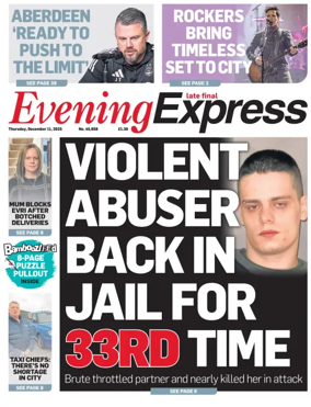 Cover of Evening Express (Extra Edition)