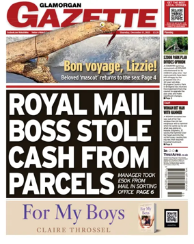 Cover of Glamorgan Gazette