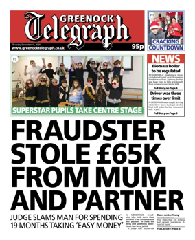 Cover of Greenock Telegraph