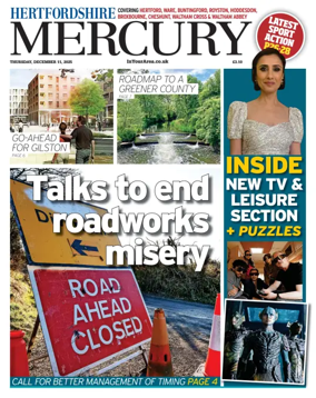 Cover of Hertfordshire Mercury