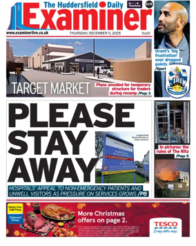 Cover of Huddersfield Daily Examiner