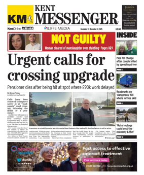 Cover of Kent Messenger Maidstone