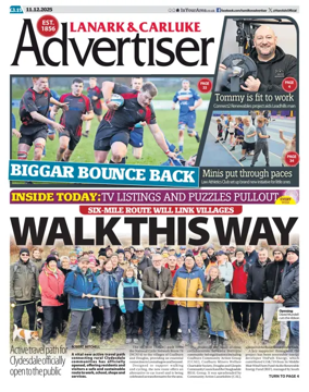 Cover of Lanark & Carluke Advertiser