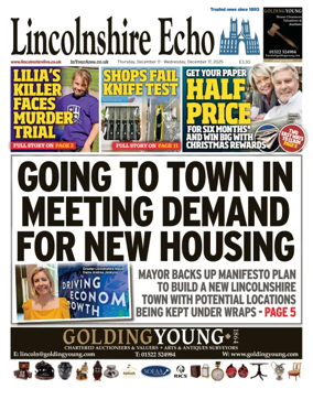 Cover of Lincolnshire Echo