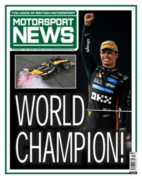 Cover of Motor Sport News
