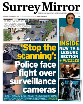 Cover of Surrey Mirror