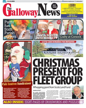 Cover of The Galloway News