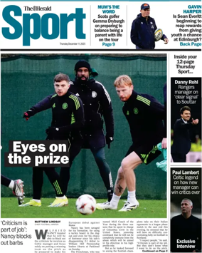 Cover of Herald Sport