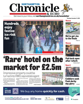 Cover of The Northampton Chronicle and Echo