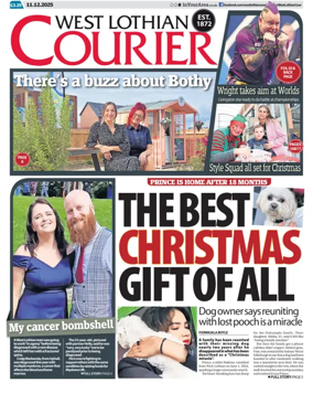 Cover of West Lothian Courier