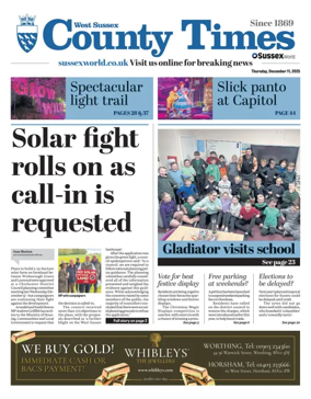 Cover of West Sussex County Times