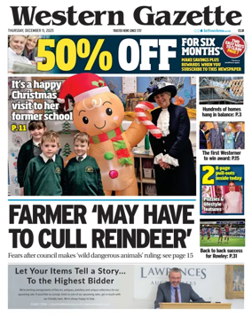 Cover of Western Gazette