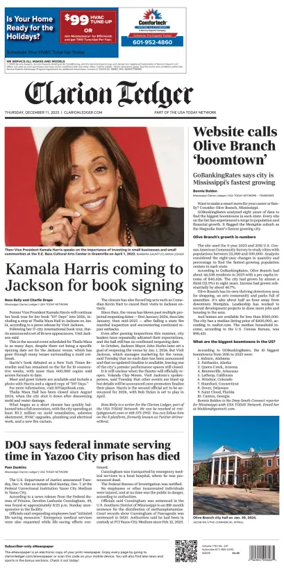 Cover of Clarion Ledger