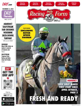 Cover of Daily Racing Form National Digital Edition