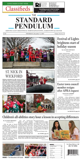 Cover of East Greenwich Pendulum