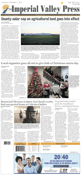 Cover of Imperial Valley Press