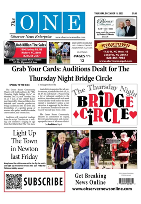 Cover of Observer News Enterprise