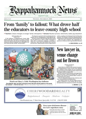 Cover of Rappahannock News