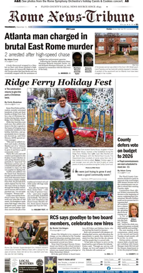 Cover of Rome News-Tribune