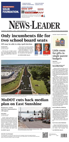 Cover of Springfield News-Leader