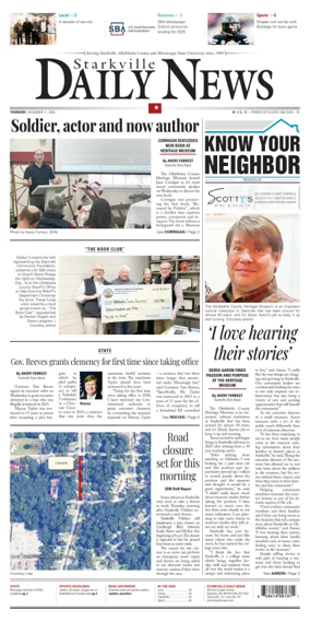 Cover of Starkville Daily News