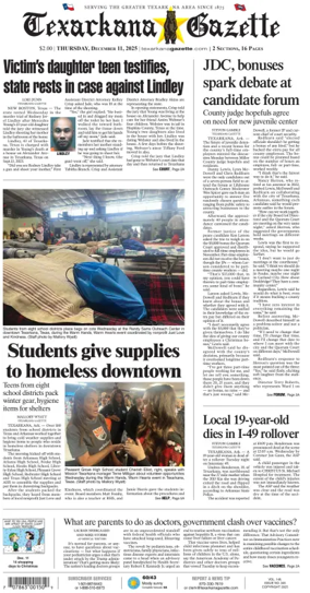 Cover of Texarkana Gazette