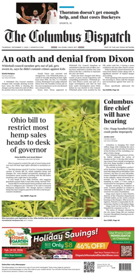 Cover of The Columbus Dispatch