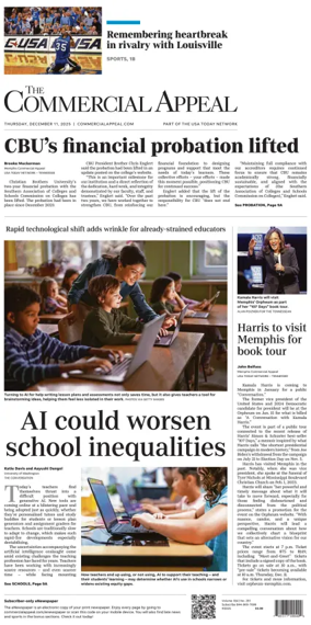 Cover of The Commercial Appeal