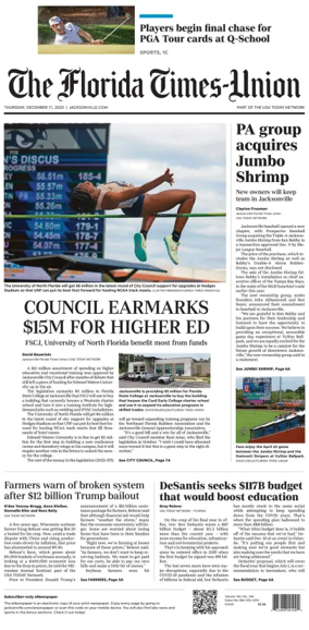 Cover of The Florida Times-Union