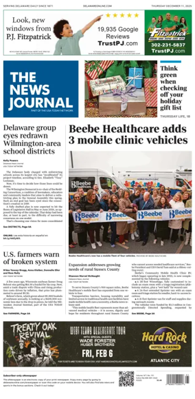 Cover of The News Journal