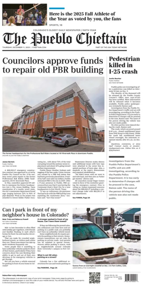 Cover of The Pueblo Chieftain