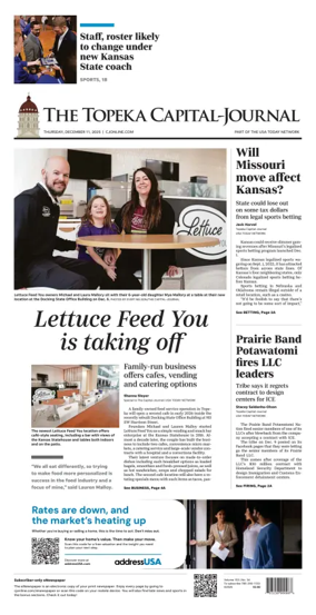 Cover of The Topeka Capital-Journal
