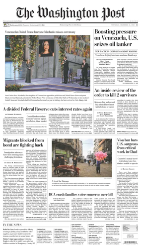Cover of The Washington Post