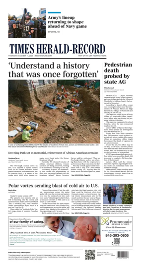 Cover of Times Herald-Record