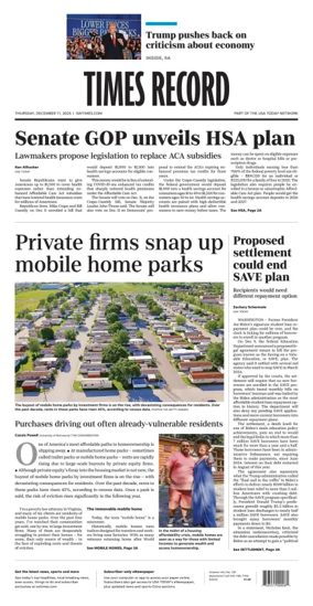 Cover of Times Record (Ft. Smith Southwest)