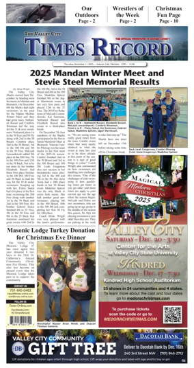 Cover of Valley City Times-Record