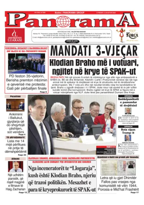 Cover of Panorama (Albania)