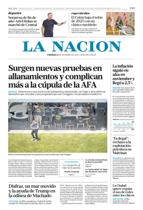 Cover of La Nacion