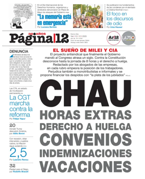 Cover of Pagina 12