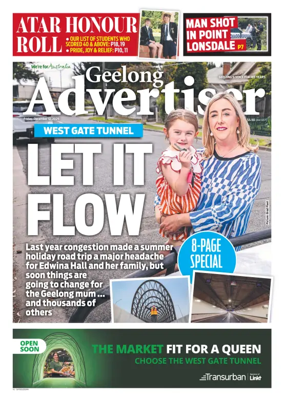 Cover of Geelong Advertiser