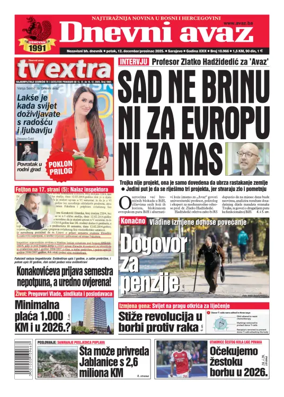 Cover of Dnevni avaz