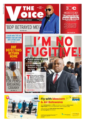 Cover of The Voice (Botswana)