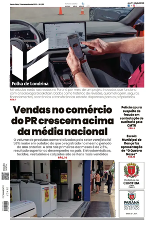Cover of Folha de Londrina