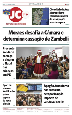 Cover of Jornal do Commercio