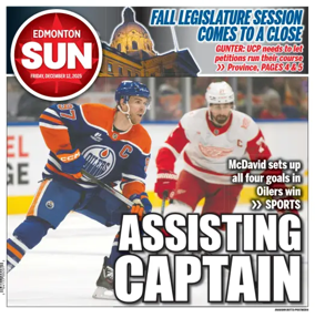 Cover of Edmonton Sun