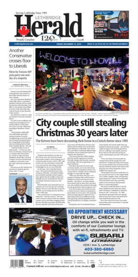 Cover of Lethbridge Herald